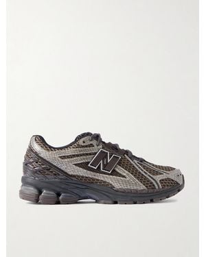 New Balance 1906 Sneakers Aus Mesh Mit Gummibesätzen - Grau