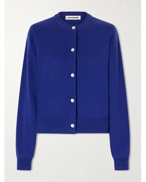 Jil Sander Wool Cardigan - Blue