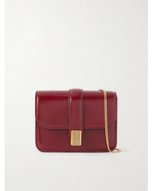 KHAITE Blake Mini Leather Shoulder Bag - Red