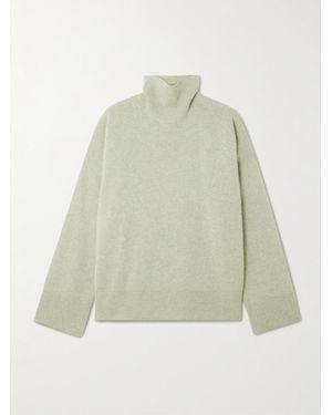 LeKasha Rollkragenpullover Aus Biokaschmir - Grün