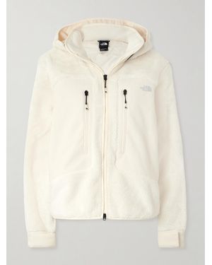 The North Face Veste À Capuche En Polaire À Finitions En Tissu Technique - Neutre