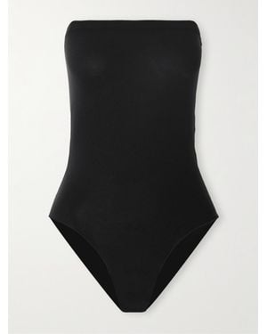 Alaïa Trägerloser Body Aus Stretch-Jersey - Schwarz