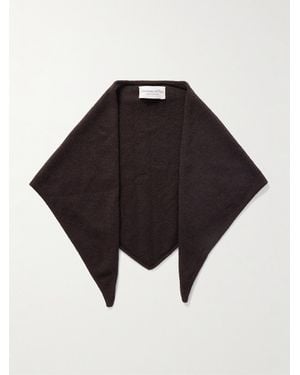 Johnstons of Elgin Cashmere Scarf - Noir