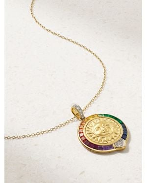 Marina B Soleil Kette Aus 18 Karat Mit Mehreren Steinen - Natur