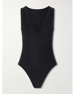 Loulou de Saison Gianna U-Neck One-Piece - Black