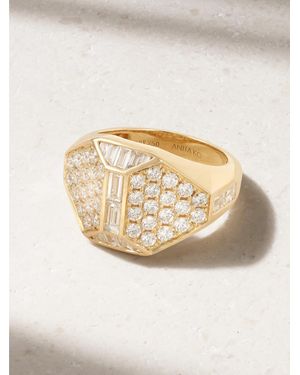 Anita Ko Hive 18-Karat Diamond Ring - Natural