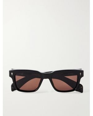 Jacques Marie Mage Molino Square-Frame Sunglasses - Black