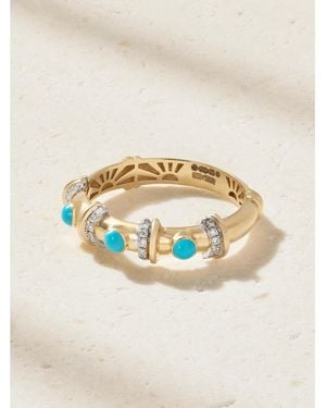 L'Atelier Nawbar Milky Way 18-Karat, And Diamond Ring - Natural