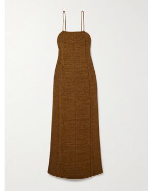 Proenza Schouler Suki Pointelle-Knit Maxi Dress - Natural