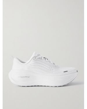 Nike Vomero Plus Rubber-Trimmed Mesh Trainers - White