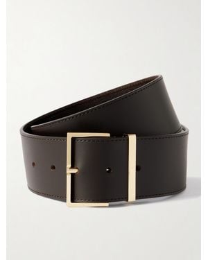 Frankie Shop Evro Leather Belt - Black