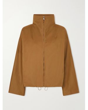 Nour Hammour François Cotton-Blend Canvas Jacket - Natural