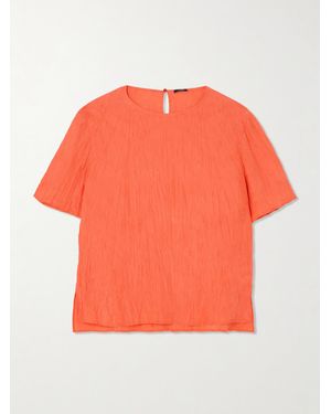 JOSEPH Brunet Oberteil Aus Habutai-Seide - Orange