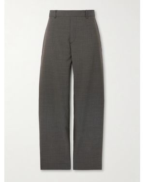 Our Legacy Unveil Hose Mit Weitem Bein Aus Wolle - Grau