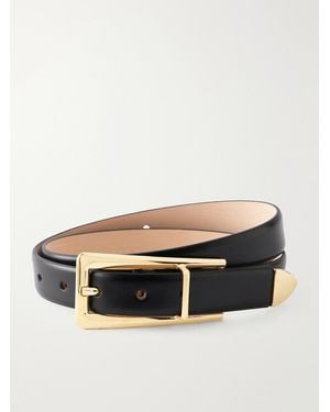 DEHANCHE Mini Juergen Leather Belt - Black