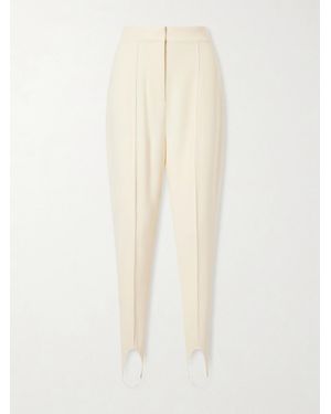 Stella McCartney High-Rise Jersey Stirrup Leggings - White