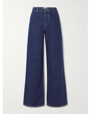 LIBEROWE Annie High-Rise Wide-Leg Jeans - Blue
