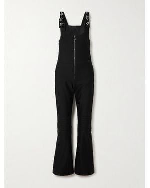 Perfect Moment Stretch Ski Salopettes - Black