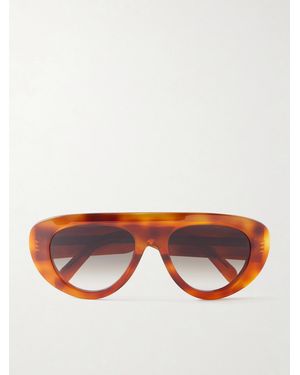Celine Aviator-Style Metal Sunglasses - Multicolour