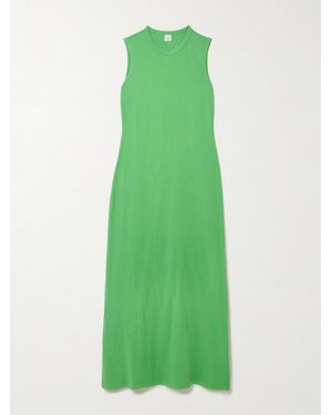 Leset Margo Sleeveless Maxi Dress - Green