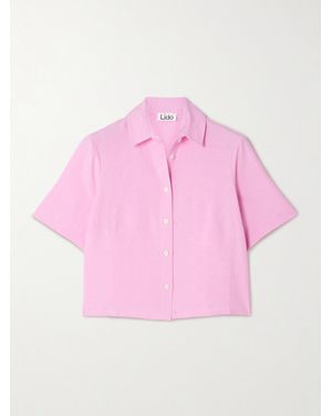 Lido Hemd Aus Webstoff - Pink