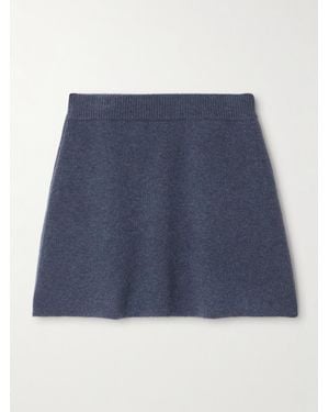 Lisa Yang Clare Minirock Aus Kaschmir - Blau