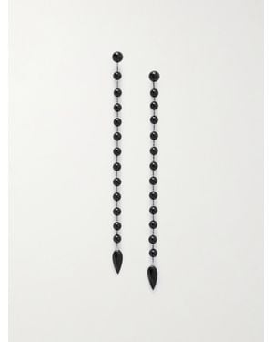 Sophie Buhai Phoenician And Onyx Earrings - White