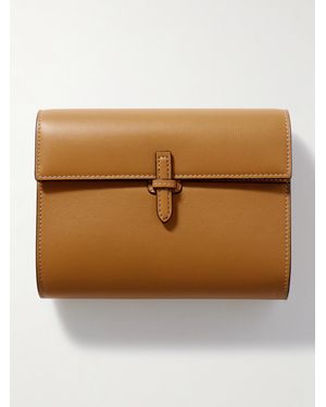 Hunting Season Leather Clutch - Brown