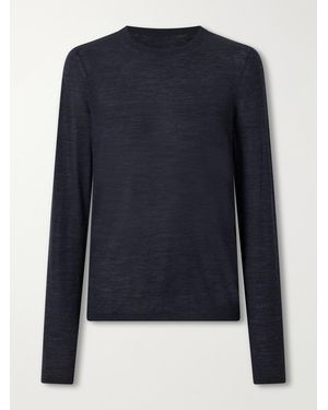 Veronica de Piante Joey Merino Wool Jumper - Blue