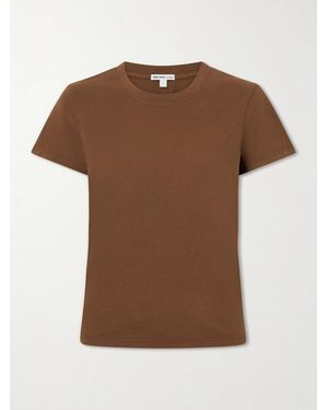 James Perse Vintage Boy Cotton T-Shirt - Brown
