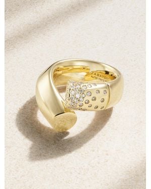 Tabayer Oera Large 18-Karat Diamond Ring - Metallic