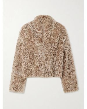 Arma Mooney Shearling Jacket - Natural