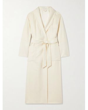 Olivia Von Halle Logan Morgenmantel Aus Kaschmir - Natur