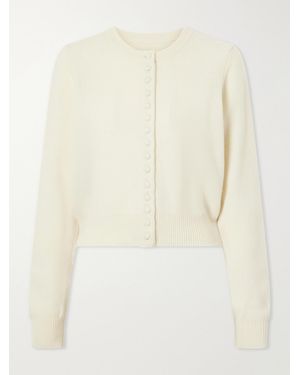 TOVE Signe Wool And Cashmere-Blend Cardigan - Natural