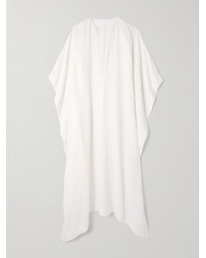 Alaïa Crepe Maxi Dress - White