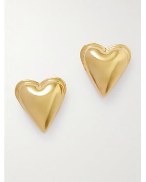 Alaïa Bombe-Tone Earrings - White