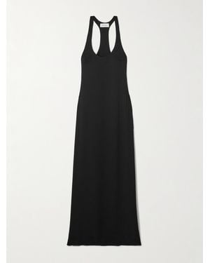 Matteau Jersey Maxi Dress - Black