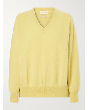 &Daughter Innes Wool Jumper - Yellow