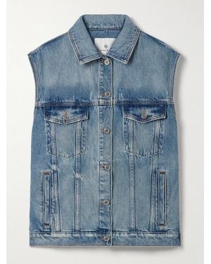 Anine Bing Rory Jeansweste - Blau