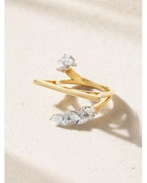 YEPREM 18-Karat And Diamond Ring - Natural