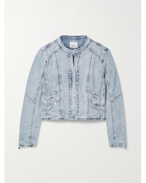 Isabel Marant Leys Denim Jacket - Blue