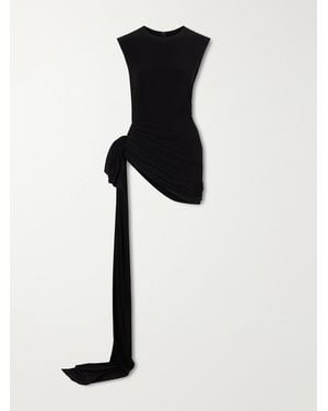 Norma Kamali Stretch-Jersey Dress - White