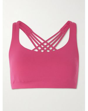 lululemon Flexyflex Strappy Yoga Bra Light Support - Pink