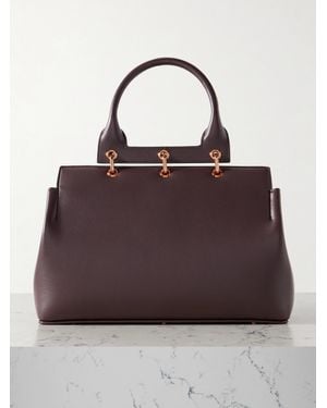 Gabriela Hearst Amethyst Kleine Tote Aus Leder - Braun