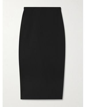 Max Mara Brandy Jersey Midi Skirt - Black