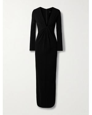 Nili Lotan Robe En Jersey À Torsade Tavi - Noir