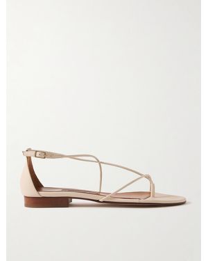 Emme Parsons String Sandalen Aus Leder - Weiß