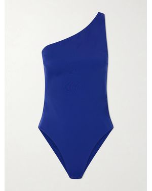 Matteau Maillot Asymmetric One-Piece Swimsuit - Blue