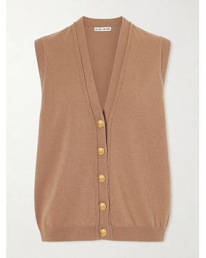 Blazé Milano Highland Wool And Cashmere-Blend Gilet - Brown