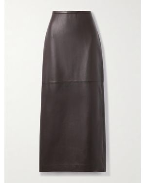 Co. Maxirock Aus Leder - Grau